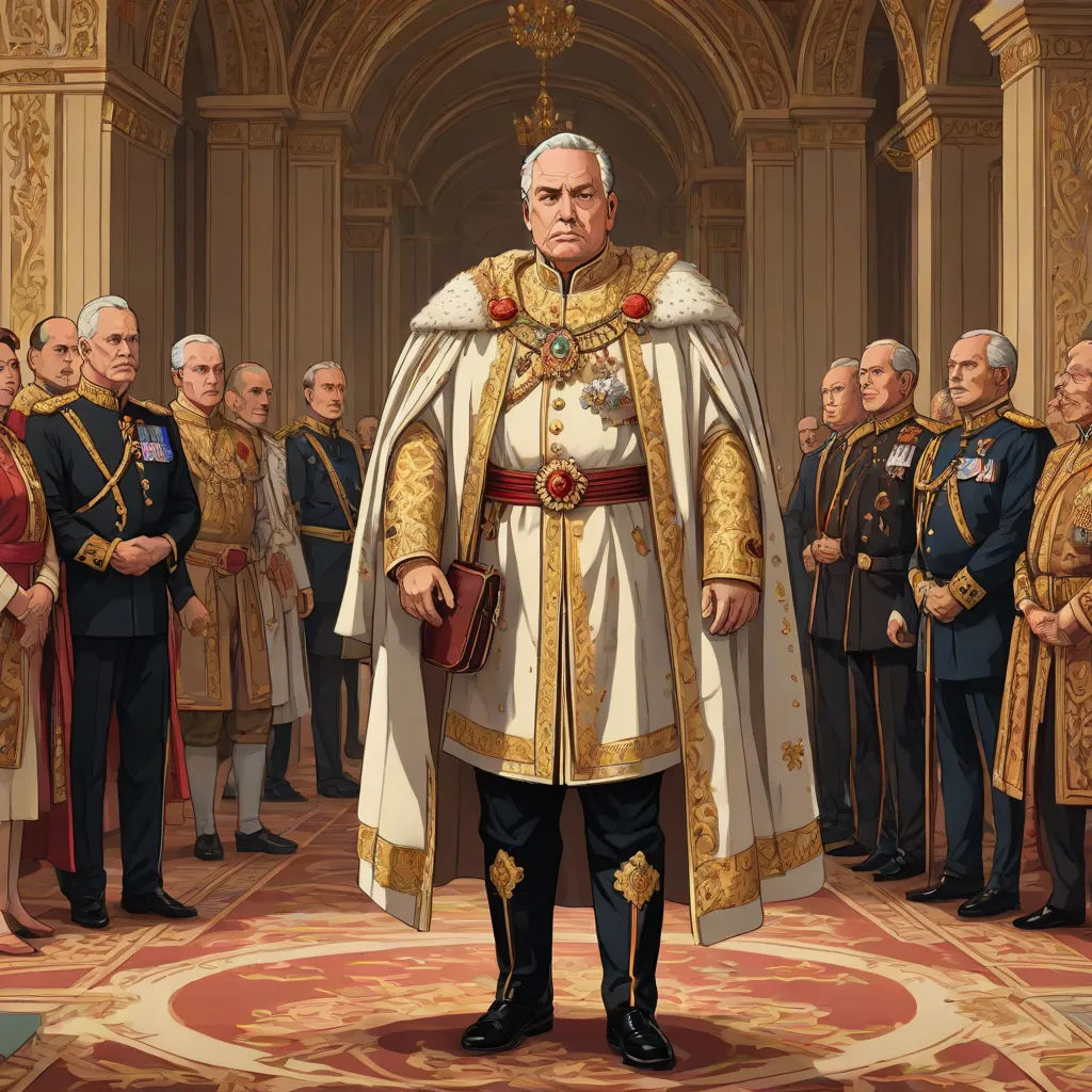 a painting of a man in a regal regal regal regal regal regal regal regal regal regal regal regal regal regal regal regal regal regal regal regal regal regal regal regal regal regal regal regal regal regal regal regal regal regal regal regal regal, classical realism, a detailed painting, Barron Storey, official art