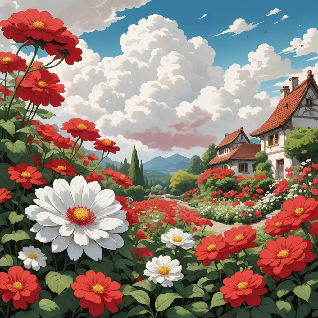 The Little Cloud and the Flower