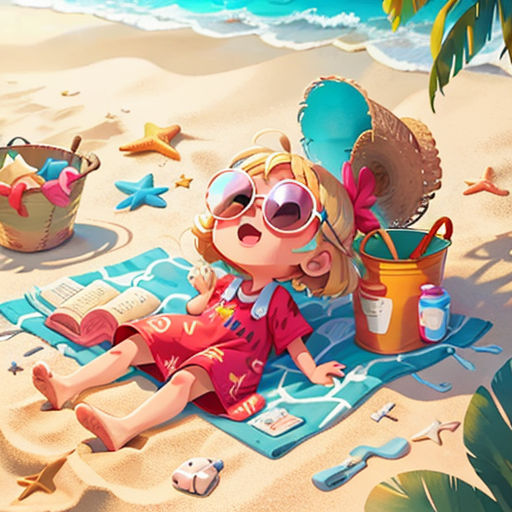 The Giantess's Sandy Kingdom