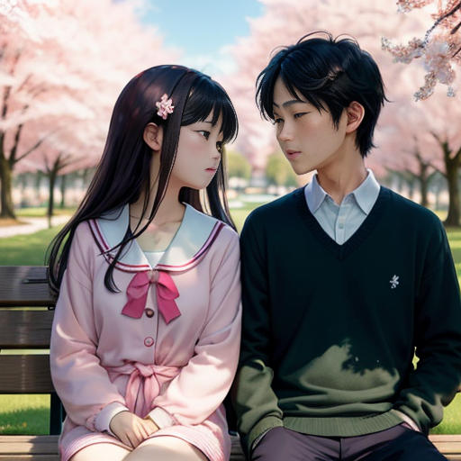 Cherry Blossom Love