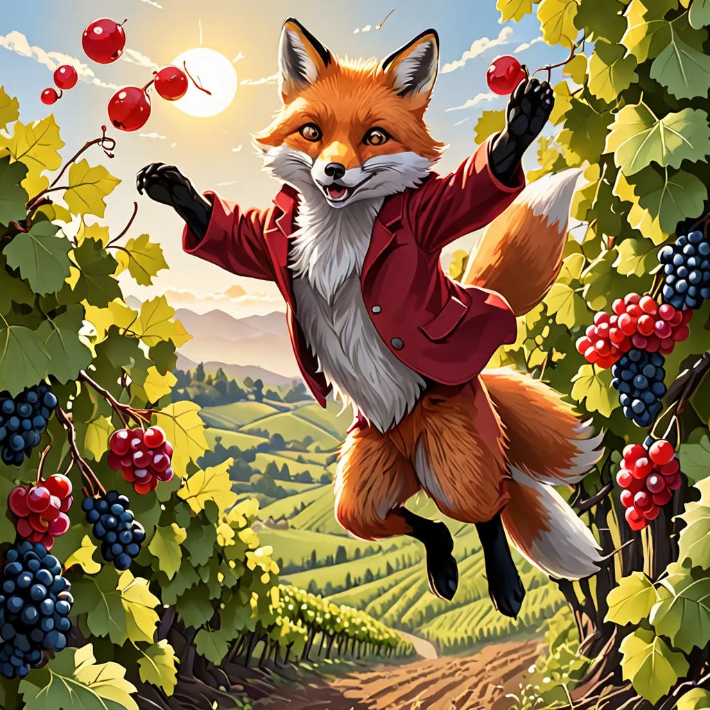 The Fox and the Grapes | Story.com The Fox and the Grapes | Story.com