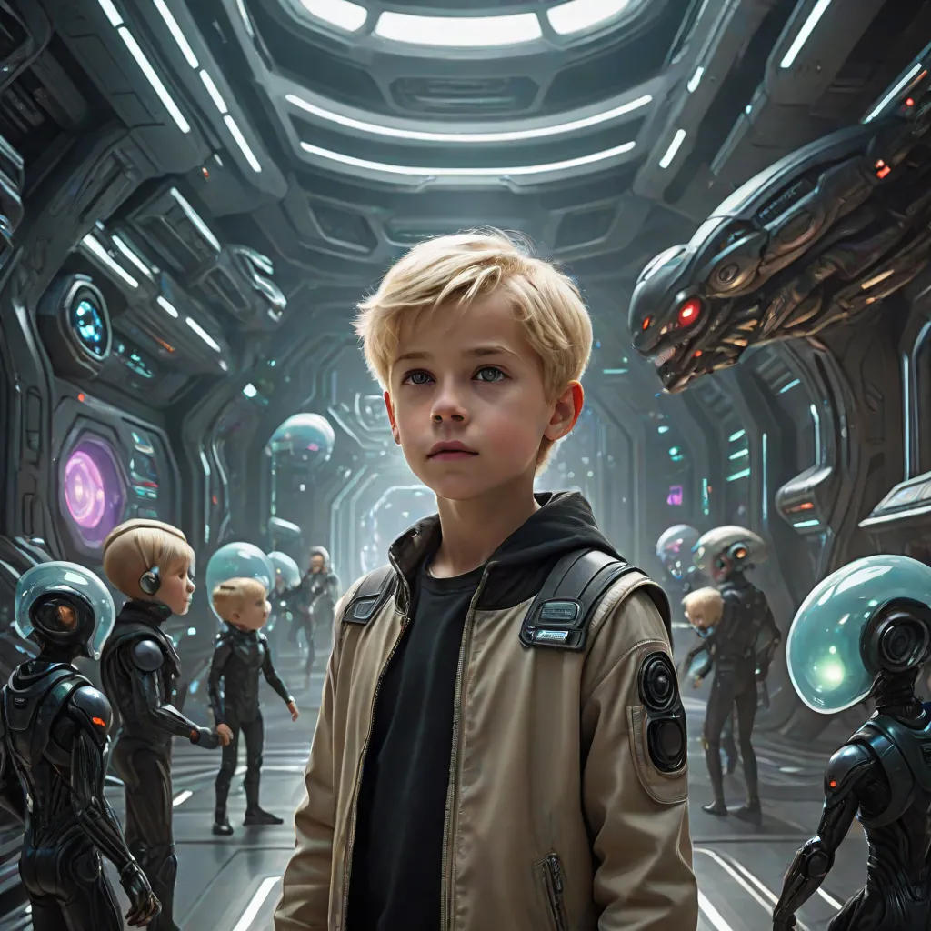 James and the Alien Lair