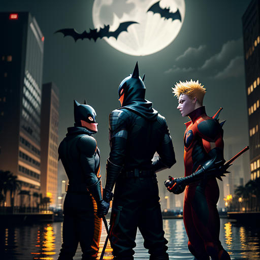 Naruto's Gotham Fishing Adventure