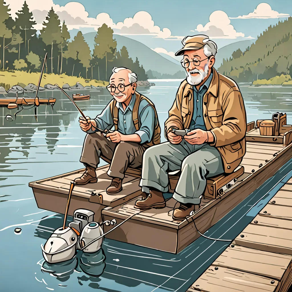 Fishing with Grandpa