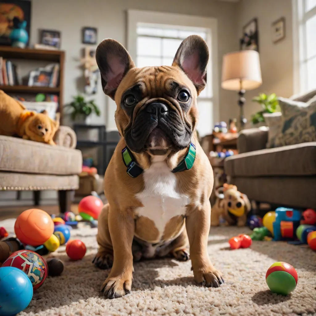 Loki's Mischief: A Day in the Life of a Fawn French Bulldog