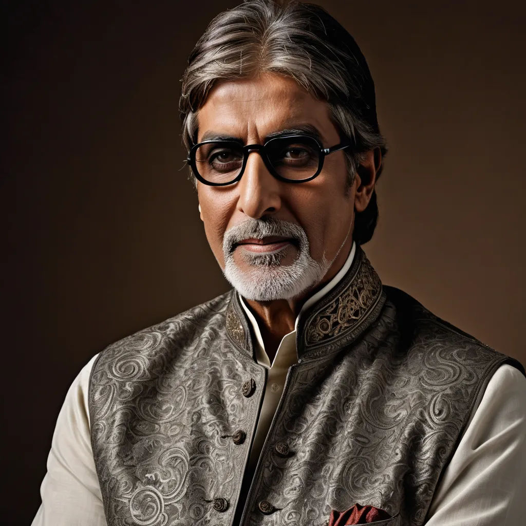 a man with glasses and a beard in a grey vest and white shirt with a red flower in his lap, samikshavad, a photorealistic painting, Bikash Bhattacharjee, photorealistic portrait