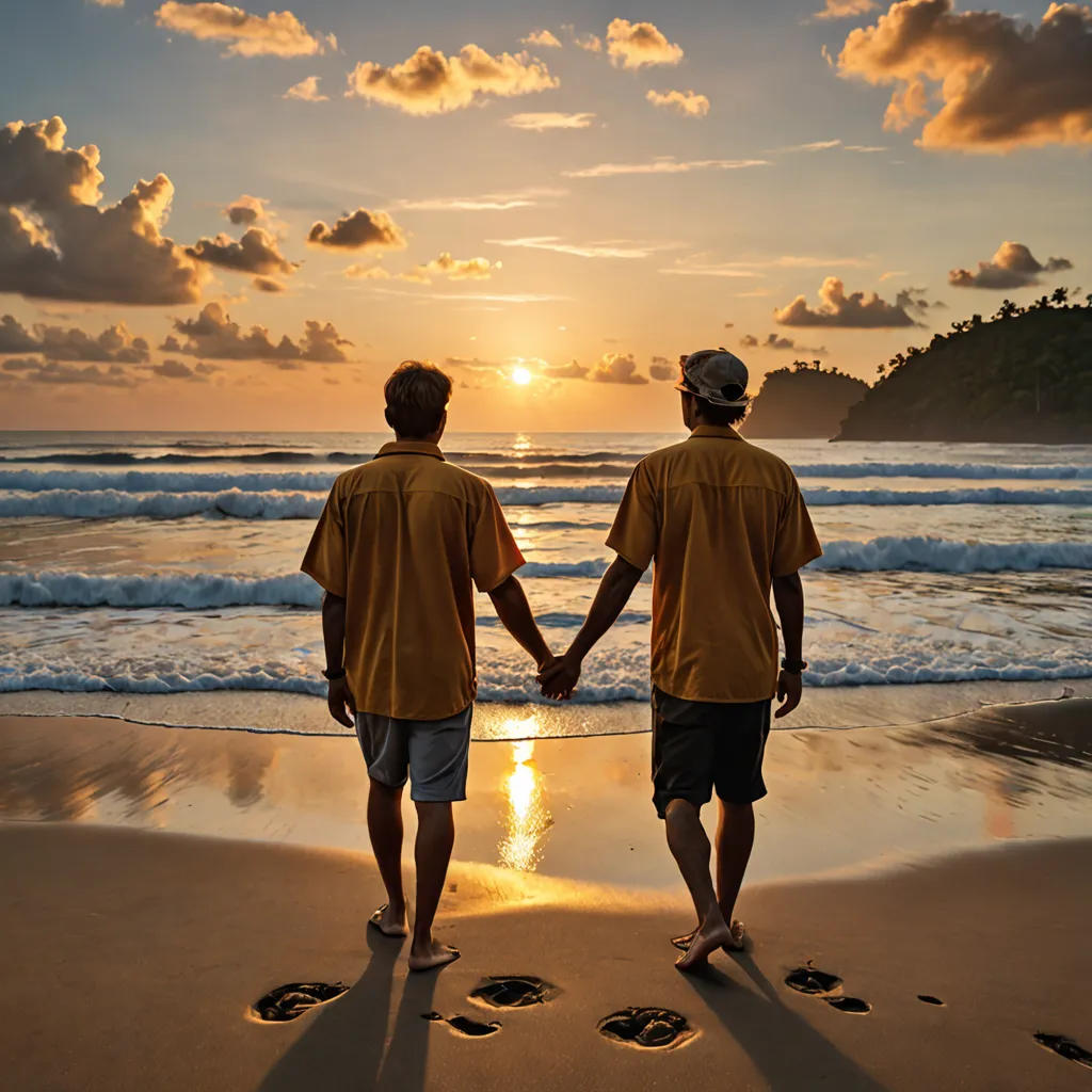 Sunset Love in Bali