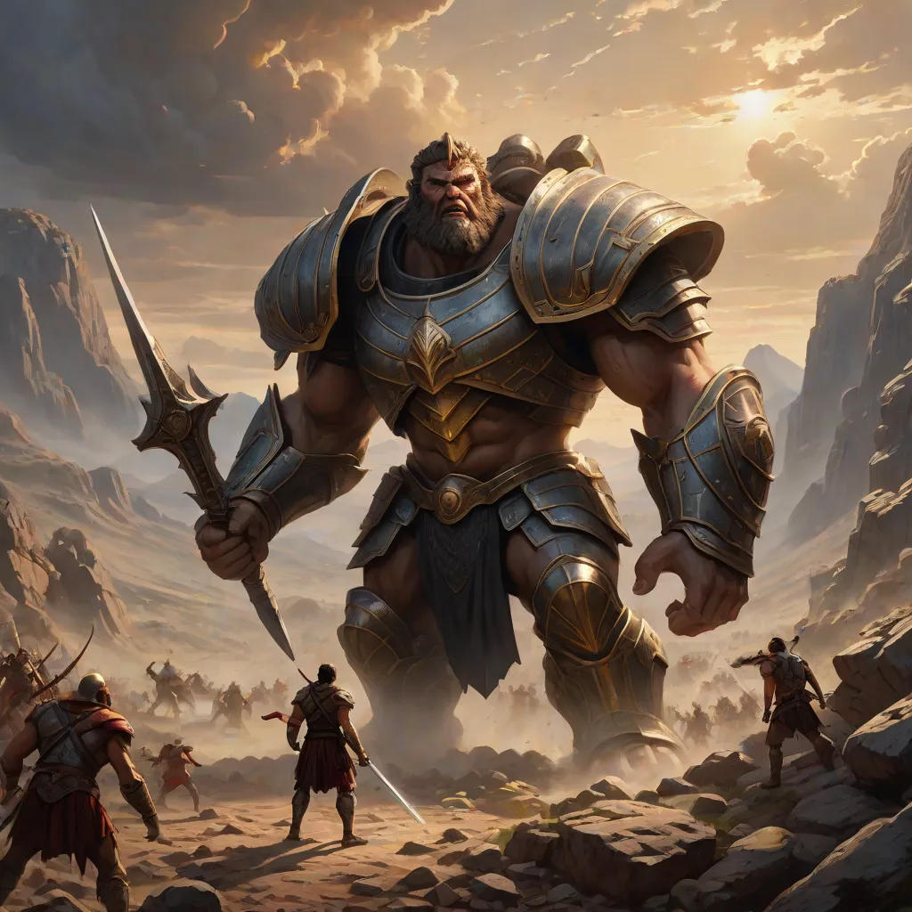 The Colorful Tale of David and Goliath