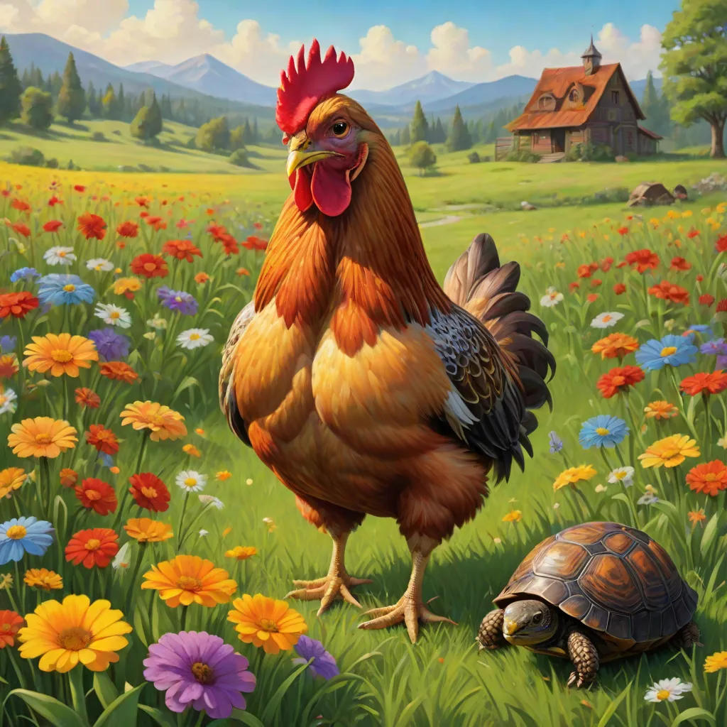 Fluffy the Heroic Chicken