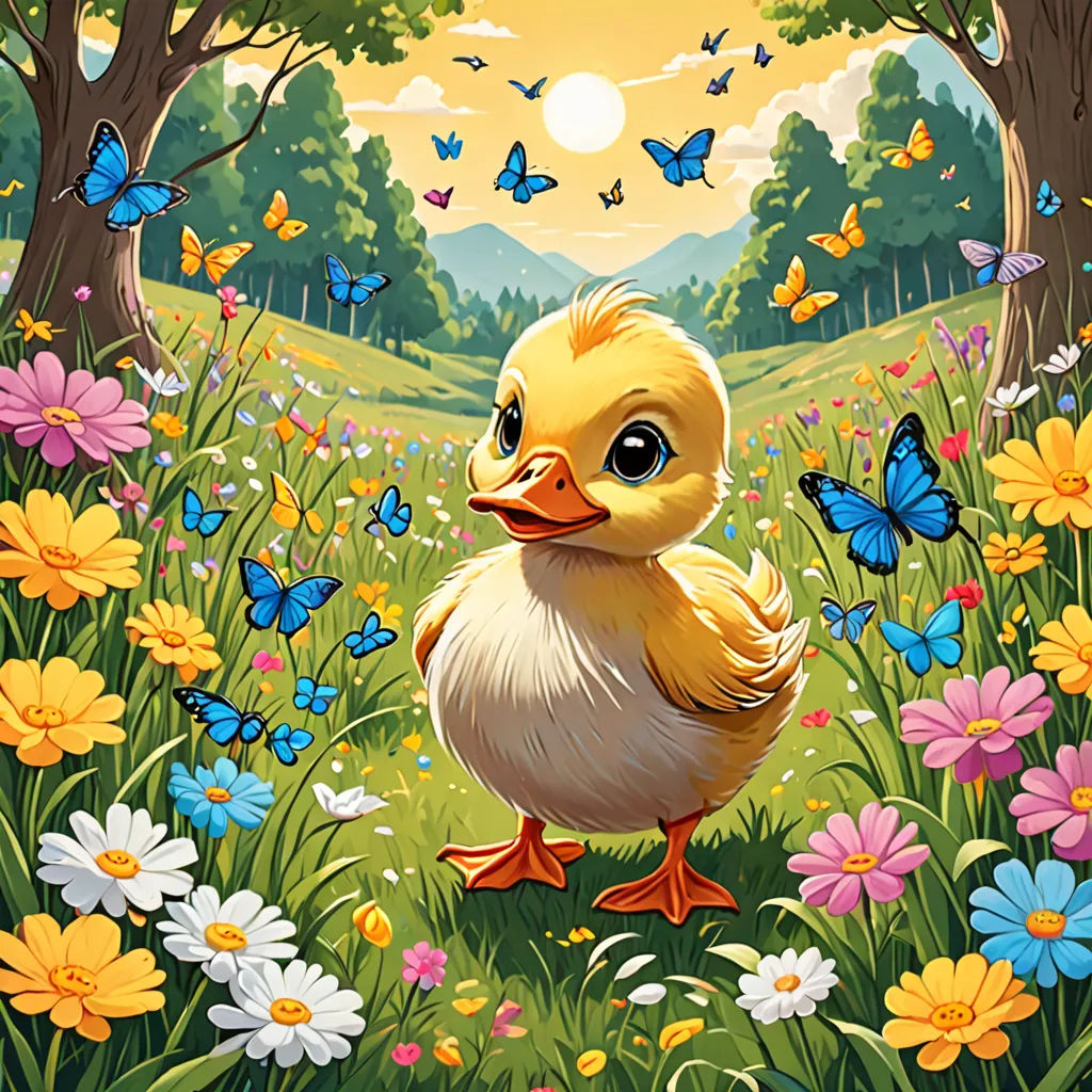 After the dark part of the forest, Wilbur reached a beautiful meadow. He felt relieved and hopeful.
