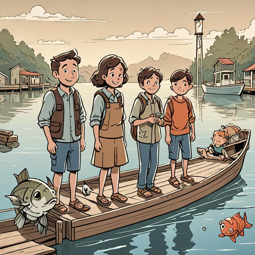 The Fish Family Adventure