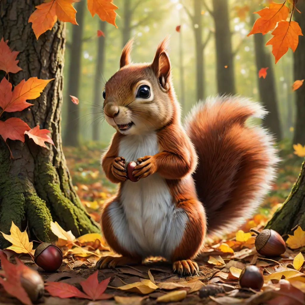 The Honest Little Squirrel