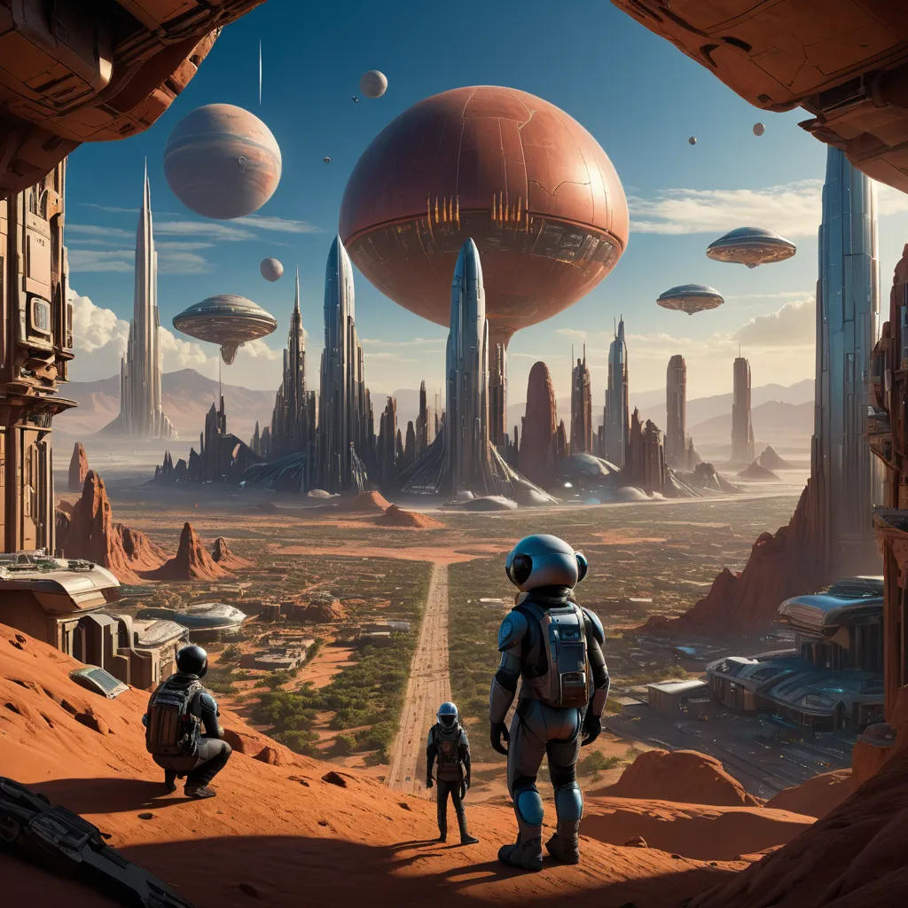 Stitch's Martian Colony