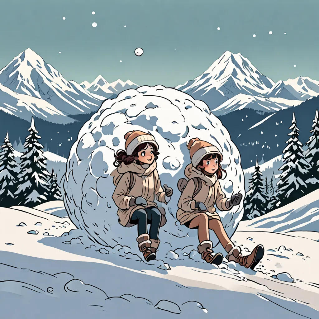 Snowy Mountain Adventure