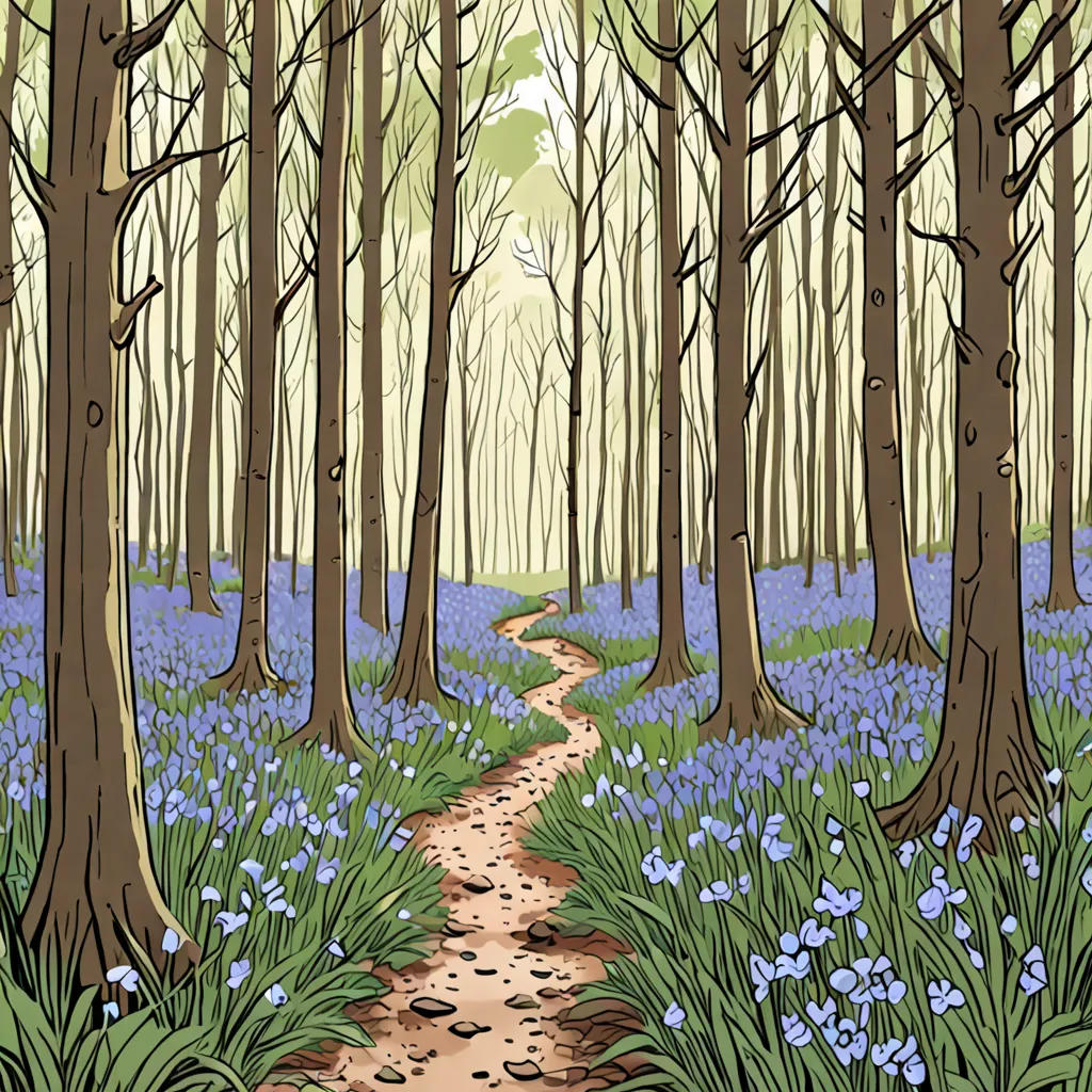 The Secret of the Bluebell Woods