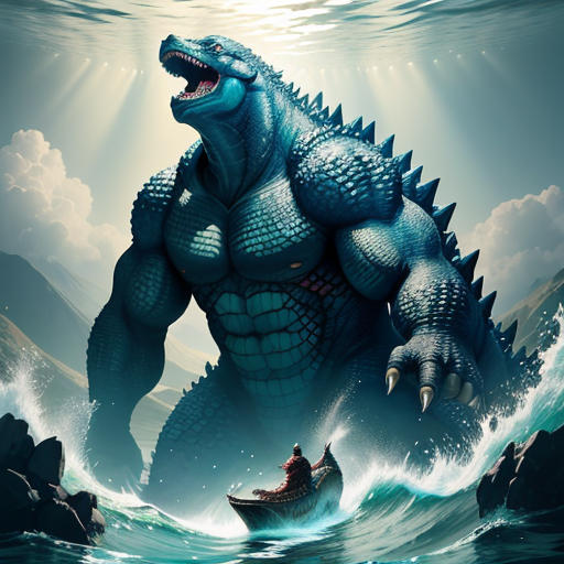 Godzilla and the Mermaid Isle