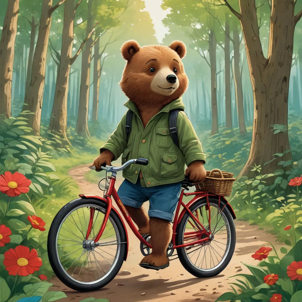 The Little Bear and the Bicycle