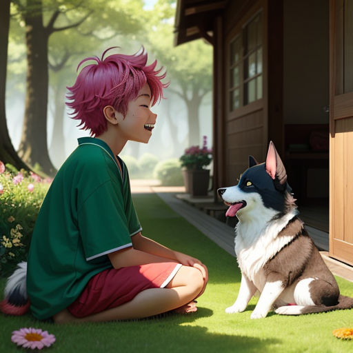 Momo's Dog — Anime