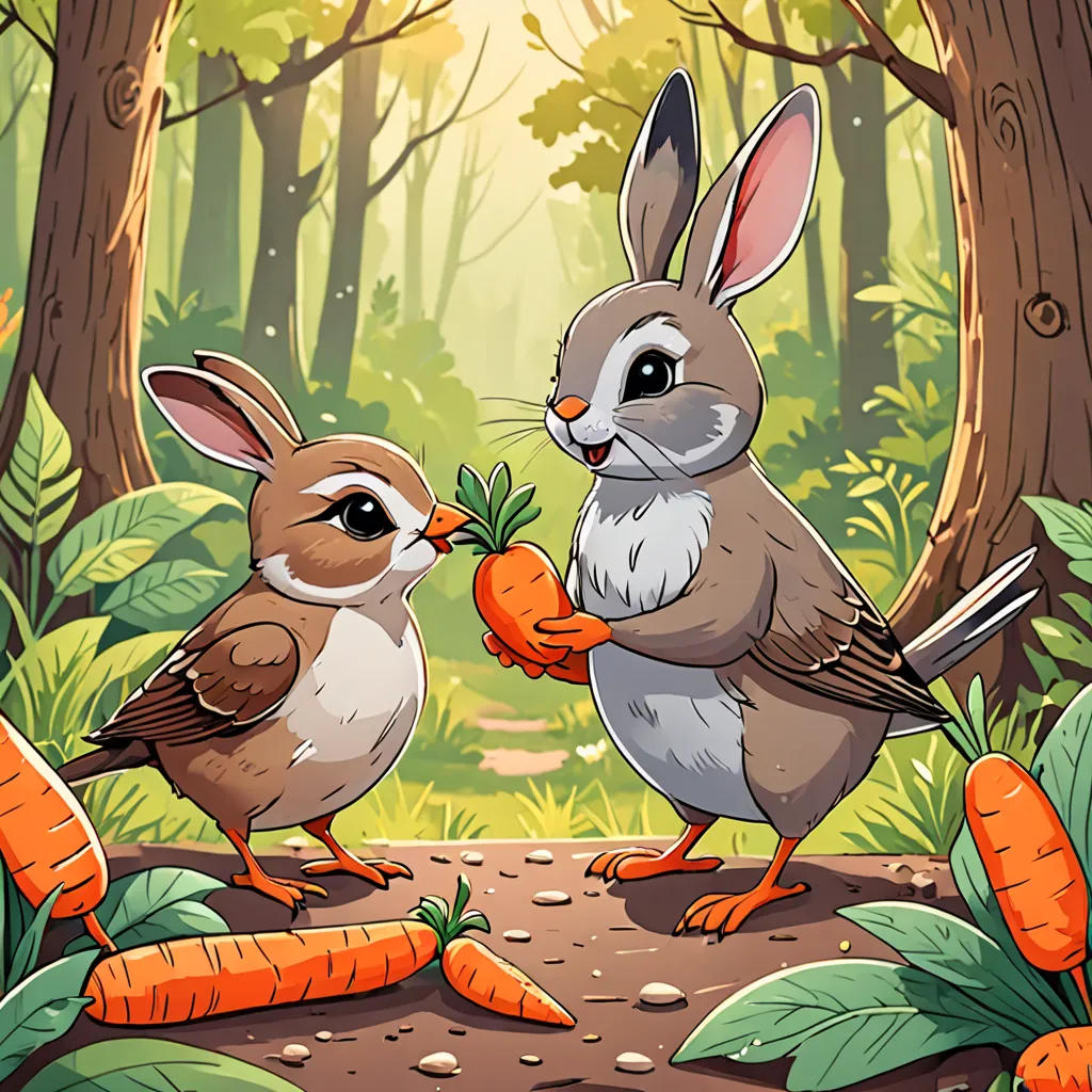 The Little Sparrow's Gift