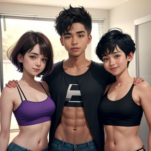 The Pixie and the Crop Tops