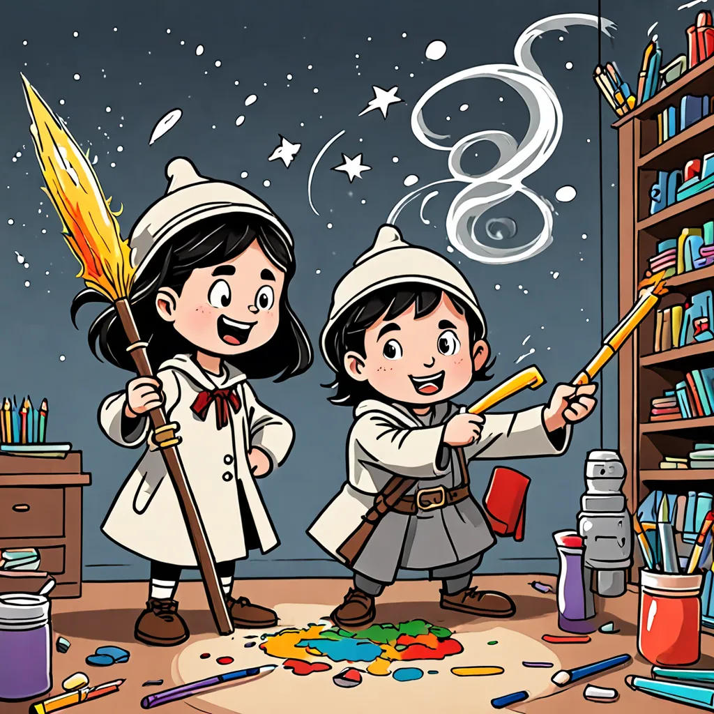 The Magic Paintbrush Adventure