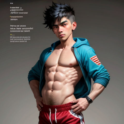 a man with a shirt on and a jacket on is posing for a picture with his shirt open and his shirt pulled back