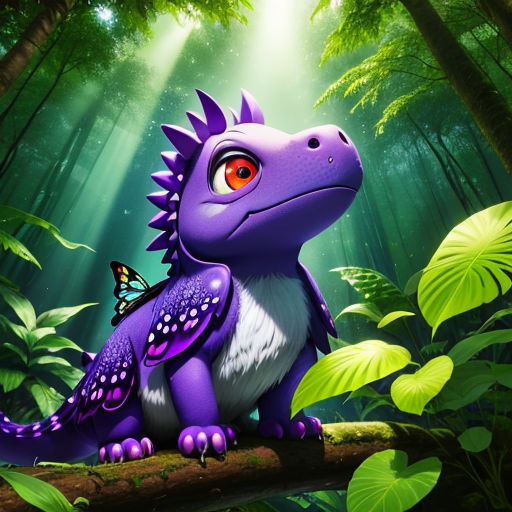 The Adventures of Peppy the Purple Dinosaur
