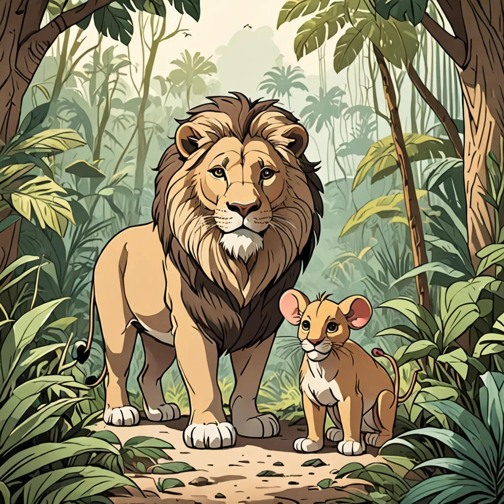 The Lion and The Mouse