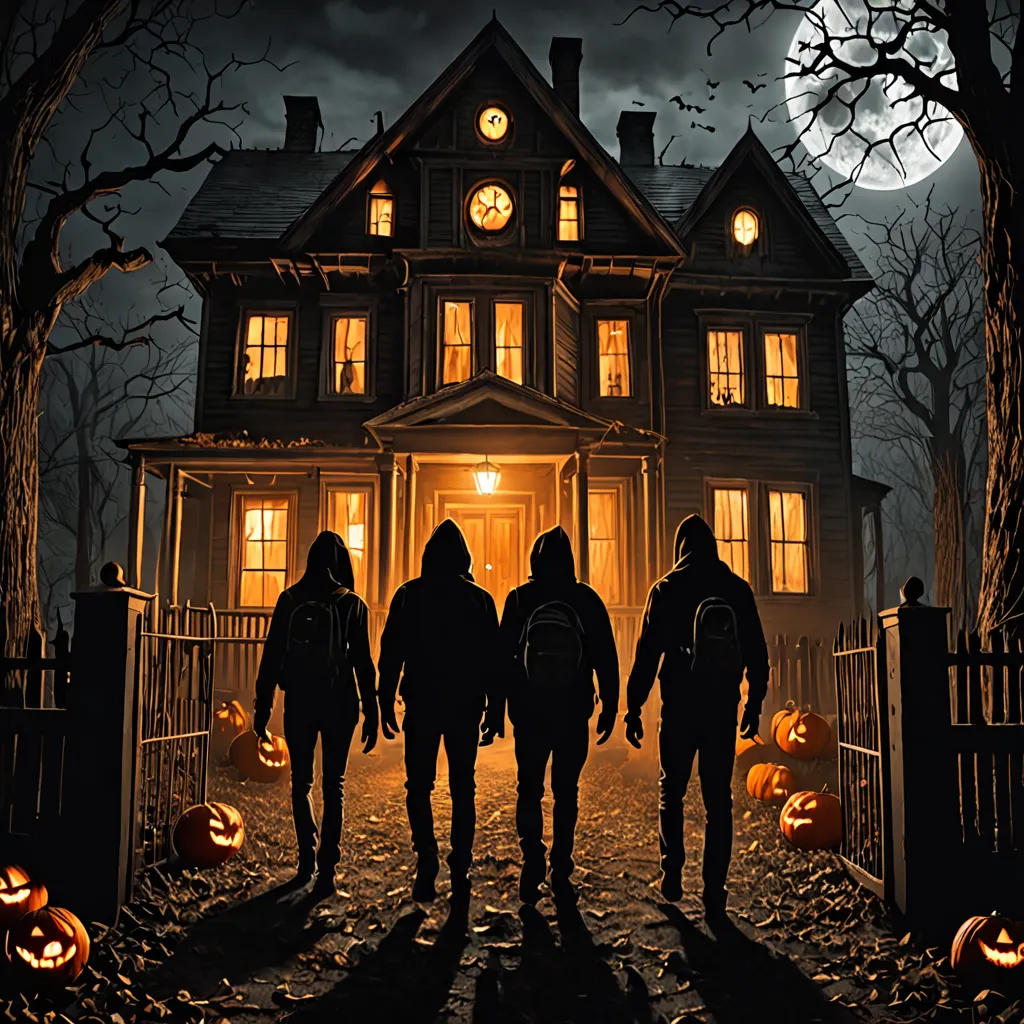 The Haunted Halloween House