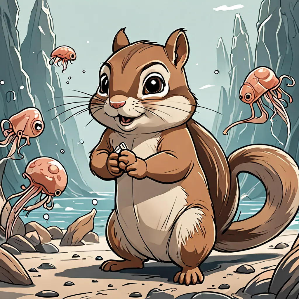 The Battle of the Squid and the Chipmunk
