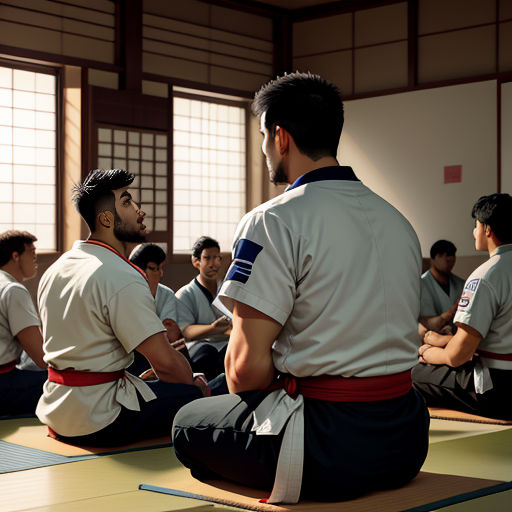 Ensinando Jiu Jitsu