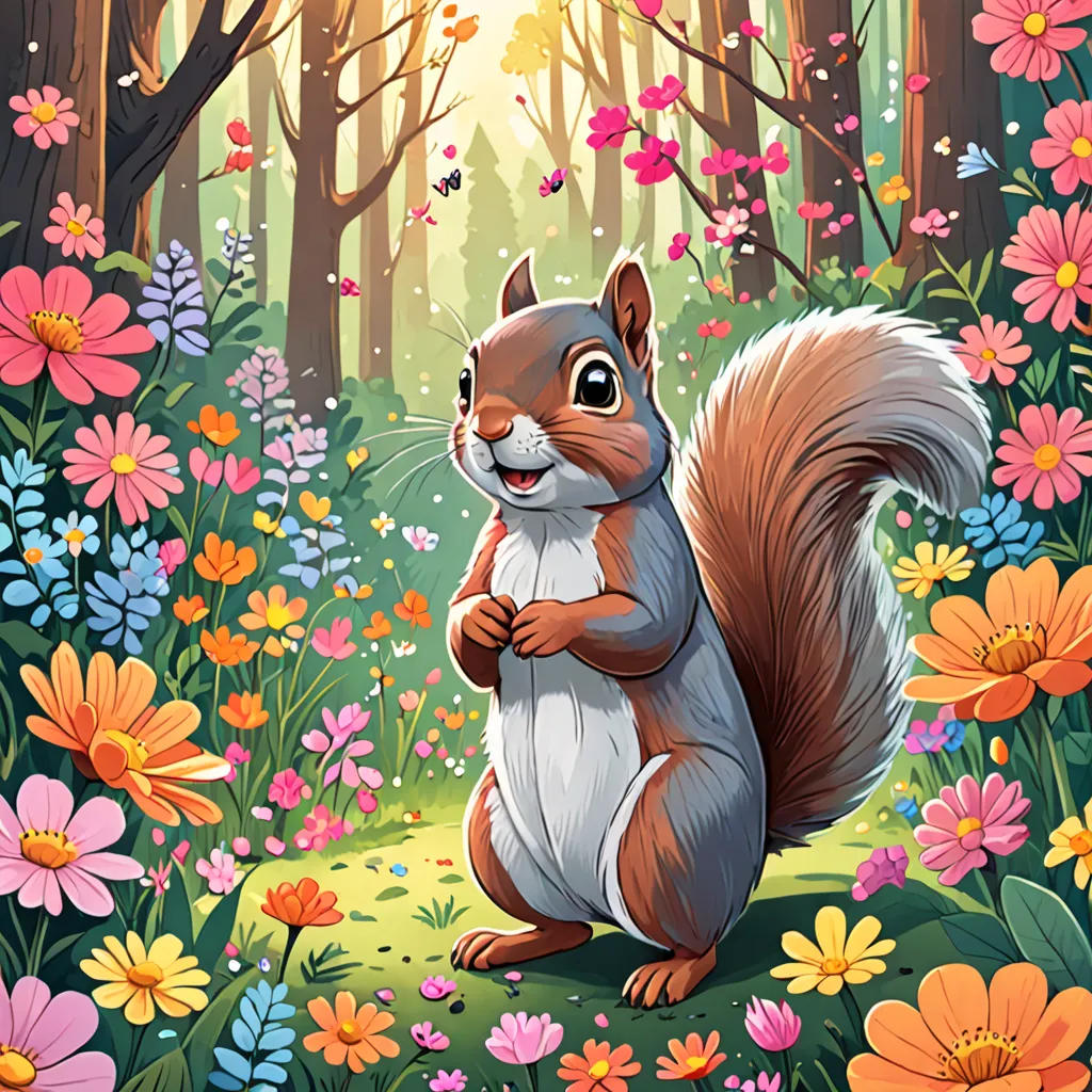 Sammy the Brave Squirrel