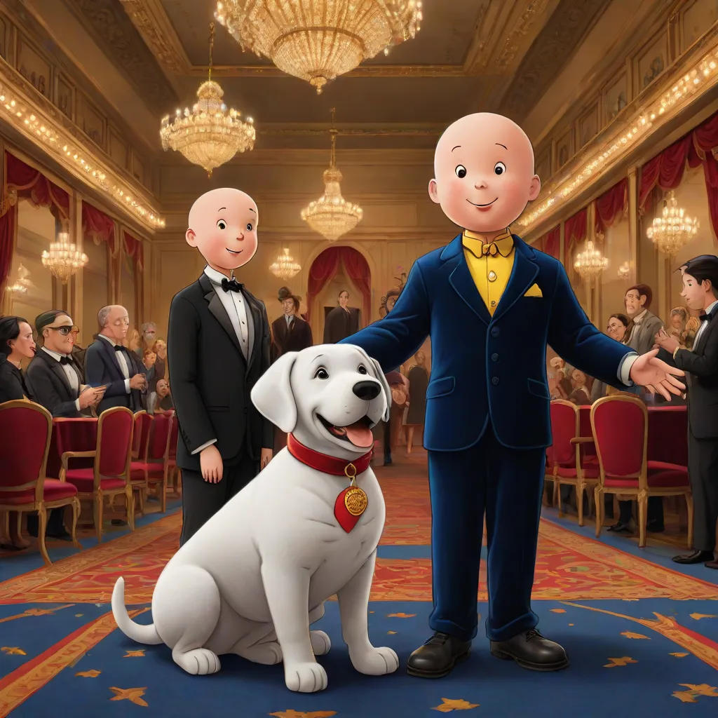 Caillou And The Double Date
