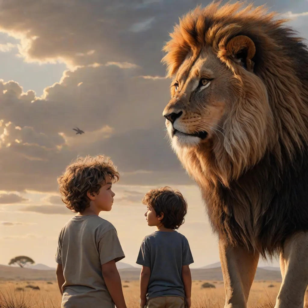 The Boy and the Lion