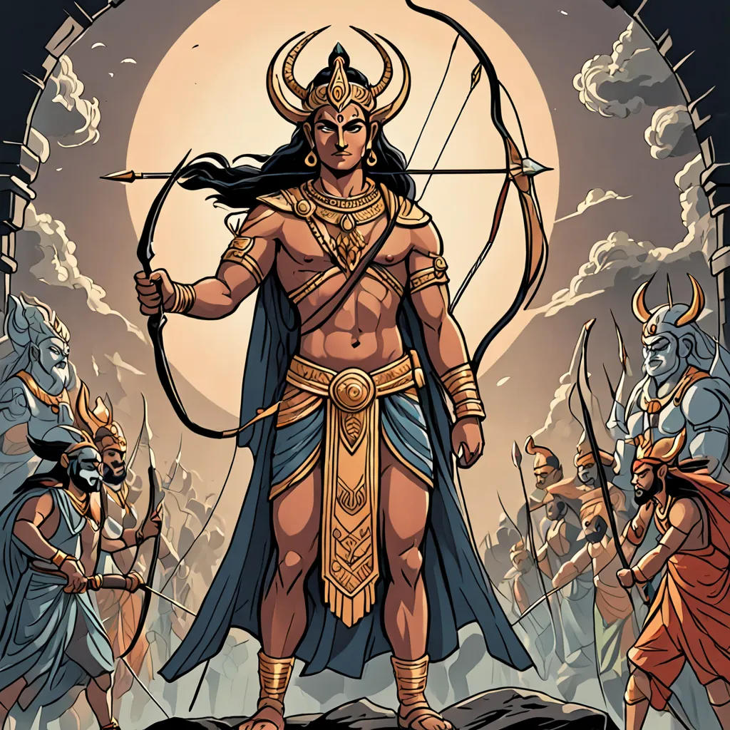 The Adventures of Rama: A Ramayan Story for Kids
