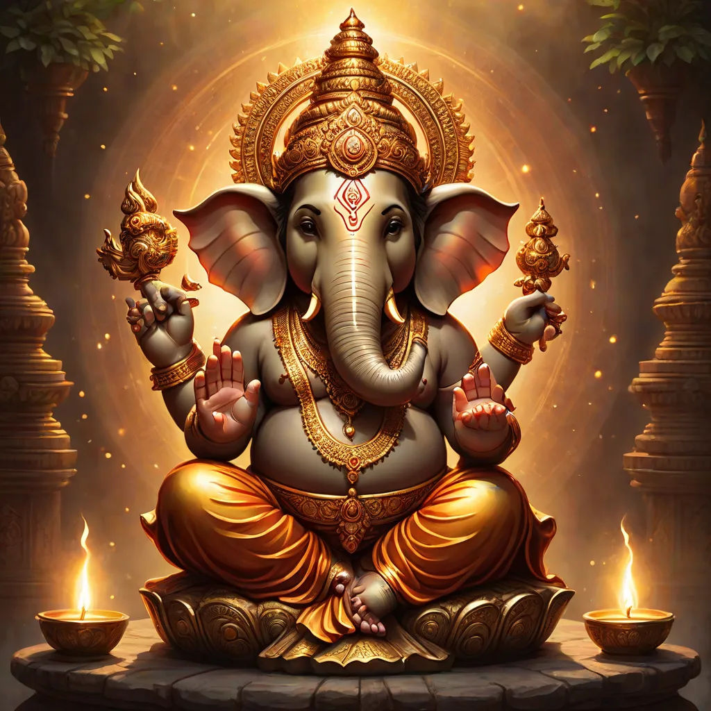 How Ganesha Got His Elephant Head