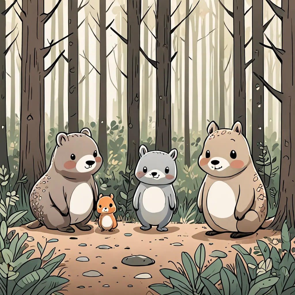 The Wise Owl and the Curious Squirrel