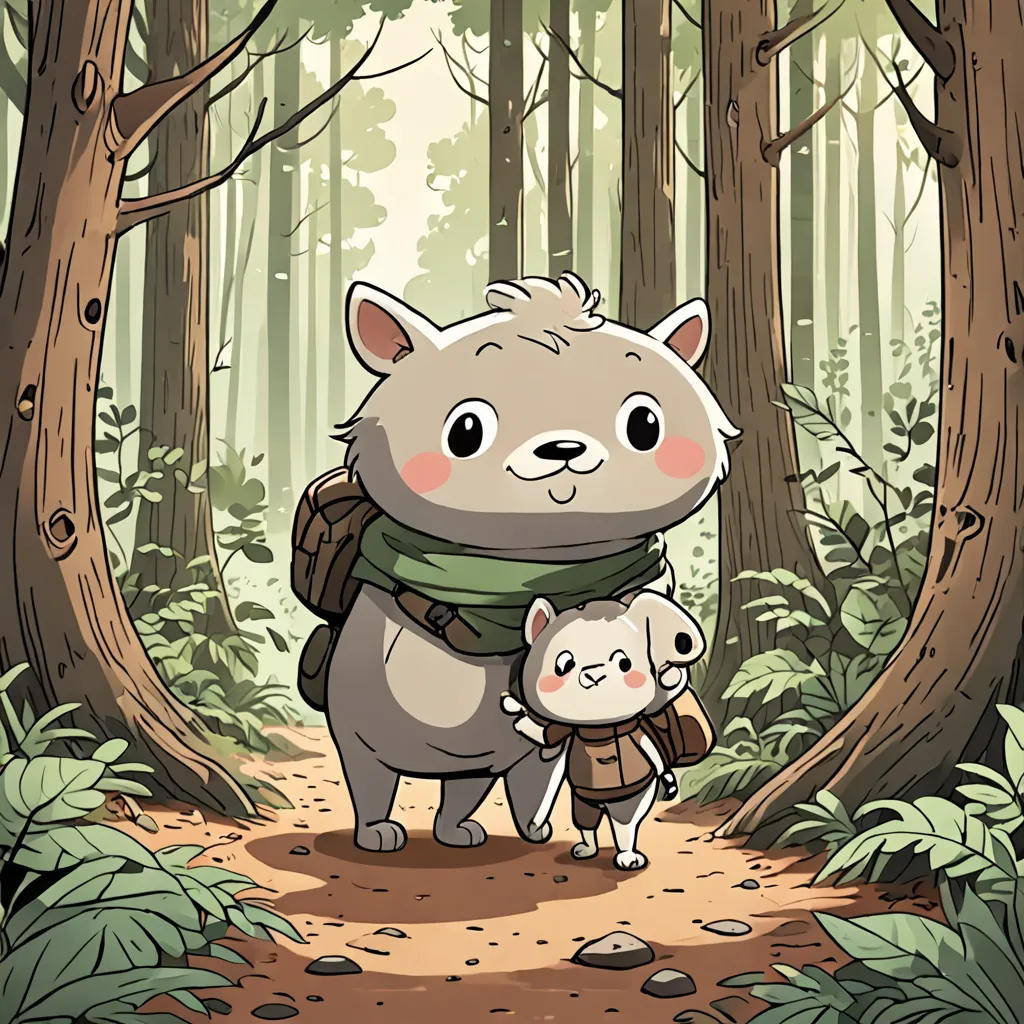 Oyen and Momo's Journey Home