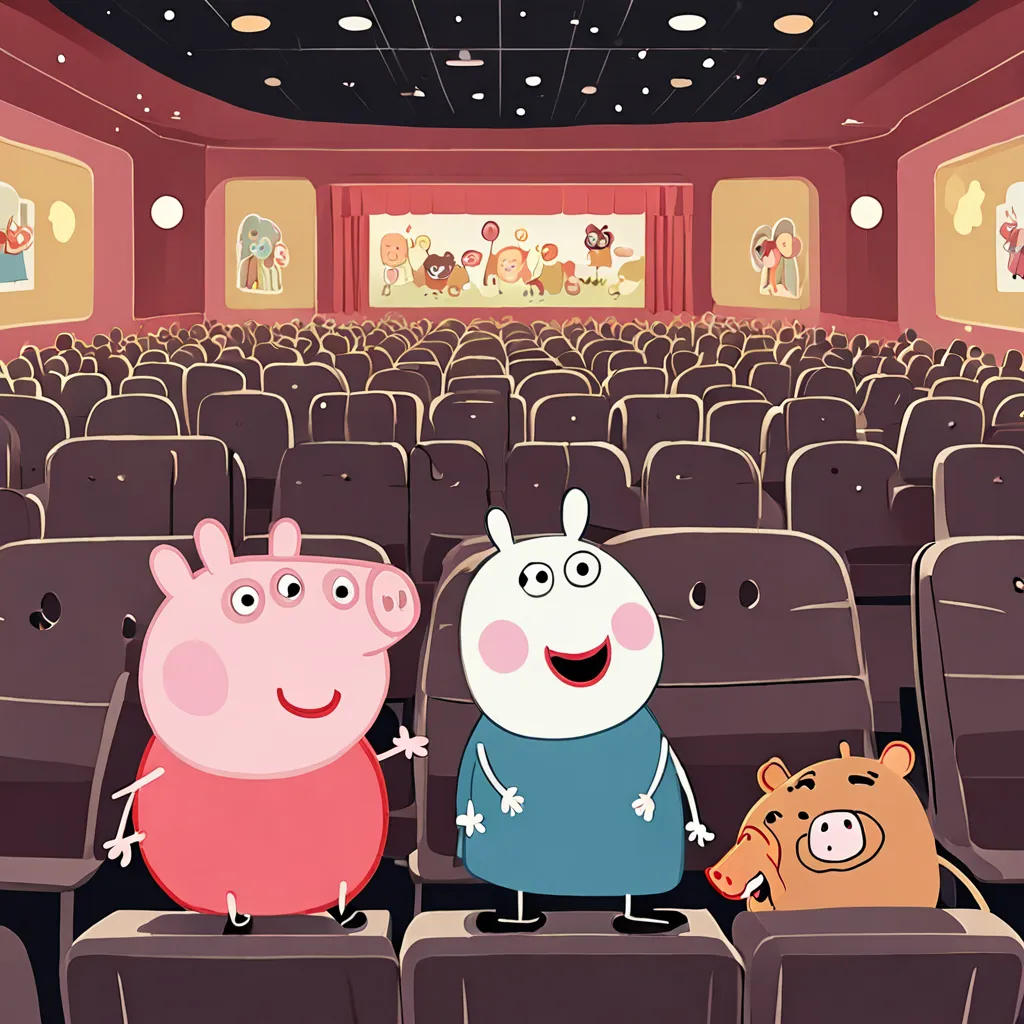 Peppa and Pedro's Movie Mix-Up