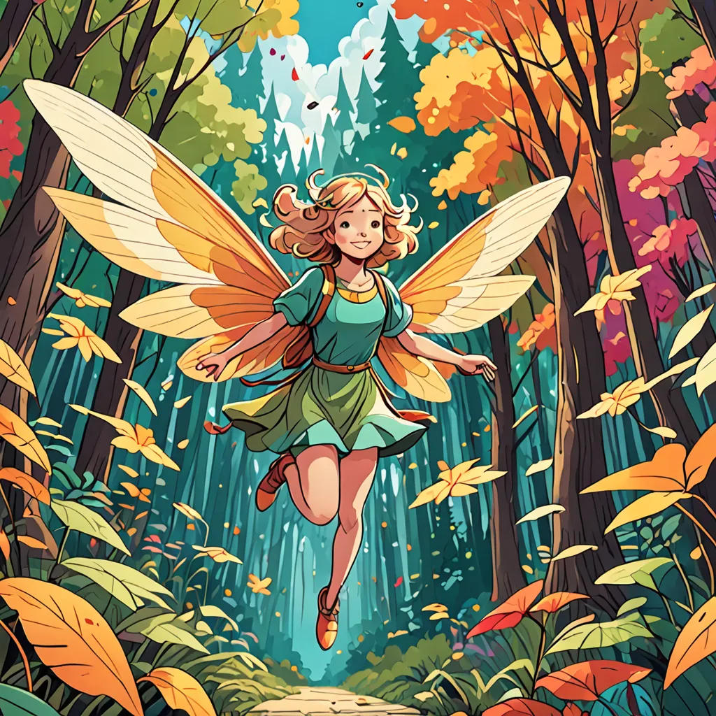 A Magia das Cores no Mundo das Fadas