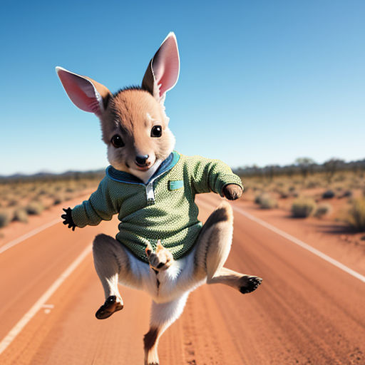 King the Funny Kangaroo