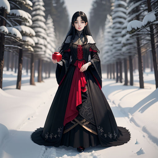 The Black Snow White and the 7 Giants