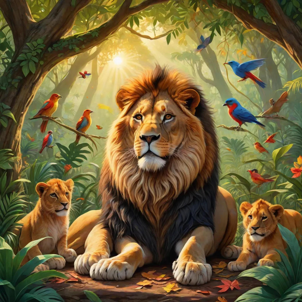 The Lion Who Spoke to Children