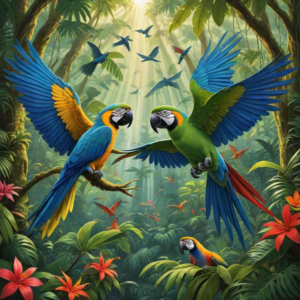 The Last Spix Macaw 2: Azul and Bella