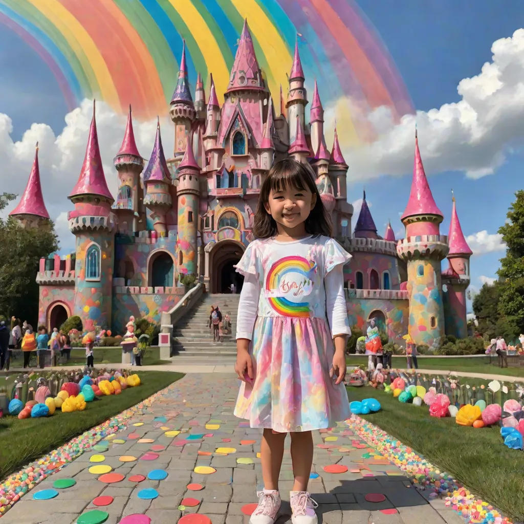 The Magic Paintbrush and the Dreamy Castle