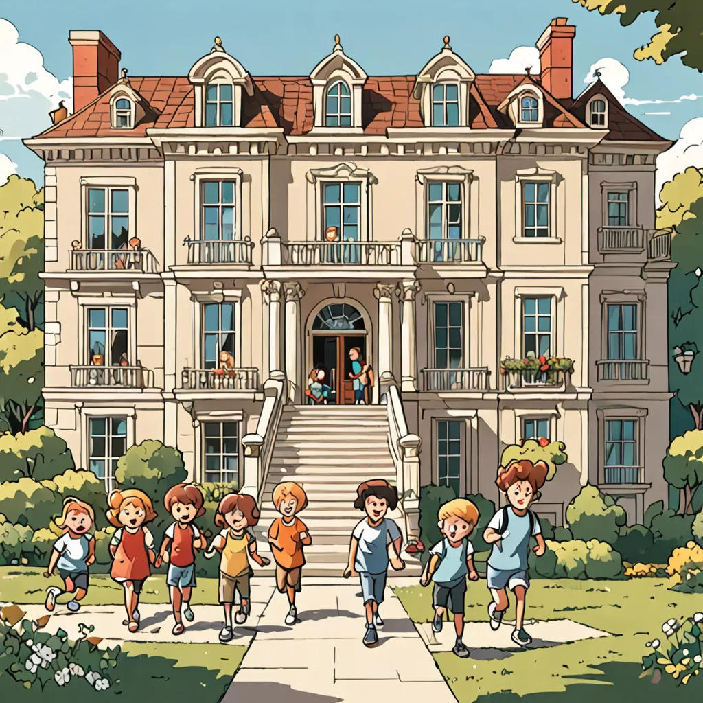 A Sunny Saturday Day At The Mansion