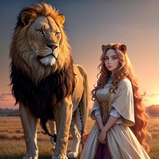 The Lion and the Horse