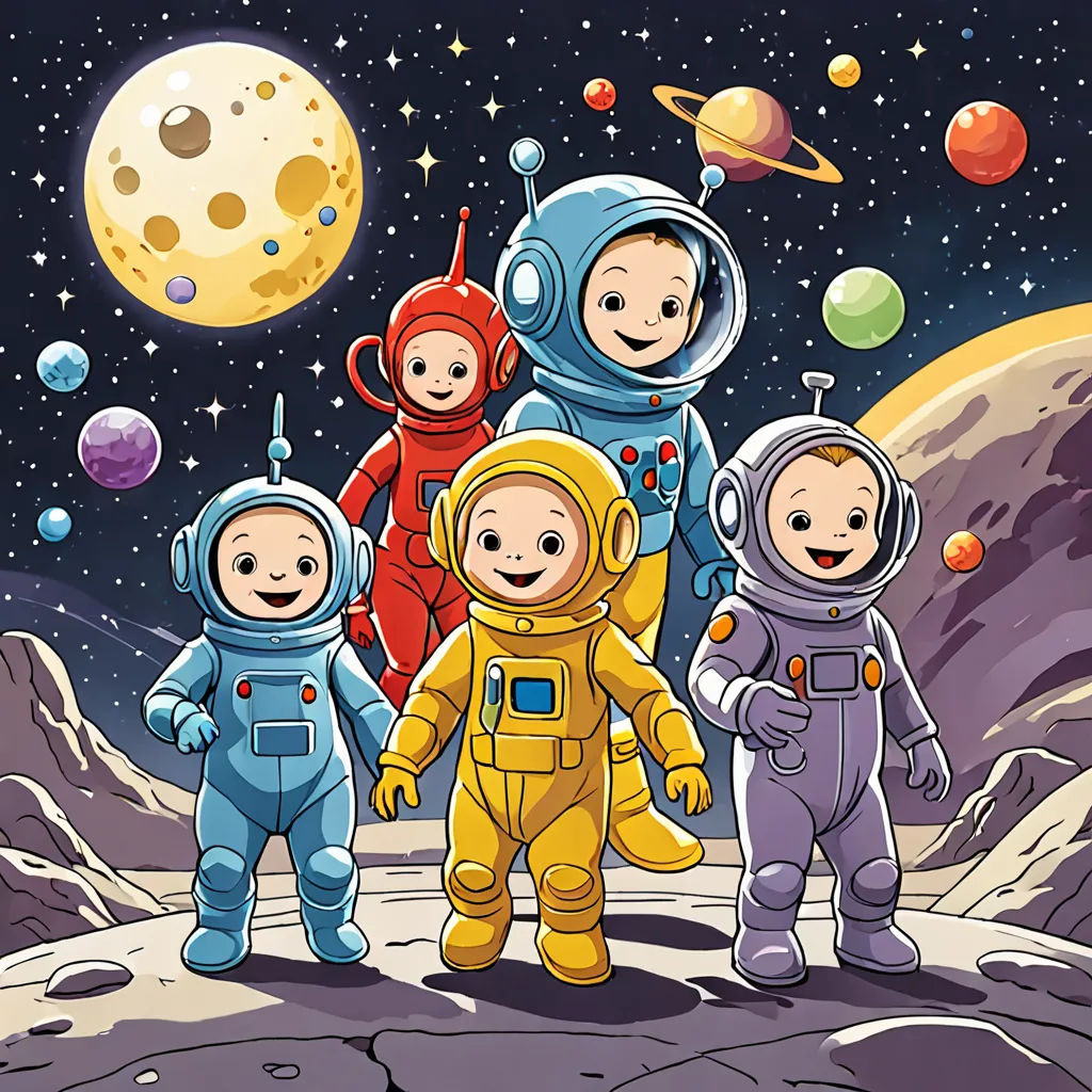 The Teletubbies Space Adventure Story the-teletubbies-space-adventure-story
