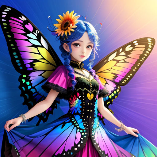 The Transformation of the Beautiful Butterfly