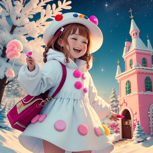 The Sweet Adventures of Cookie in Candy Gingerbread Land